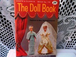 1173 1966 BARBIE/ KEN DOLLS KNIT/  CROCHET SEW PATTERN BOOKLET NOT USED